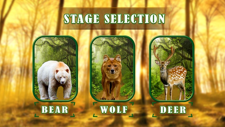 Safari Animal hunting  2016 – deer, bear and fox shooting game to increase the shooting level.