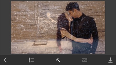 Screenshot #2 pour Snow Effect Photo Frame - Amazing Picture Frames & Photo Editor