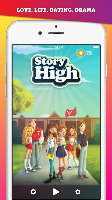 Love Story High School - A Mean Girls vs Teen Superstar Dating Adventure Gameのおすすめ画像1