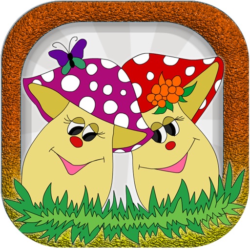 Coloring Book Mushroom iOS App