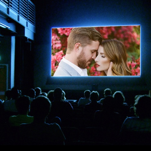 Movie Theater Photo Frames - Elegant Photo frame for your lovely moments app icon