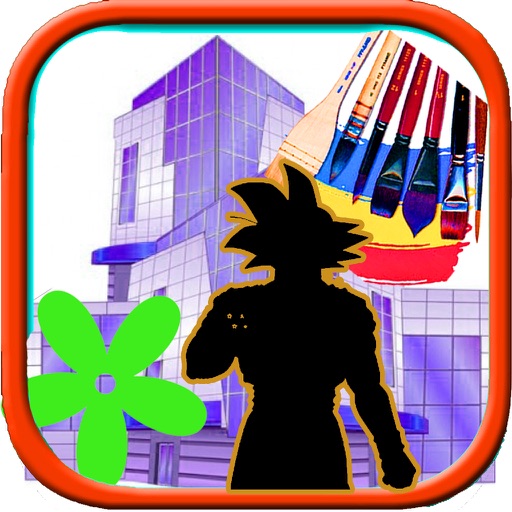 Paint For Kids Free Dragon Ball Edition iOS App