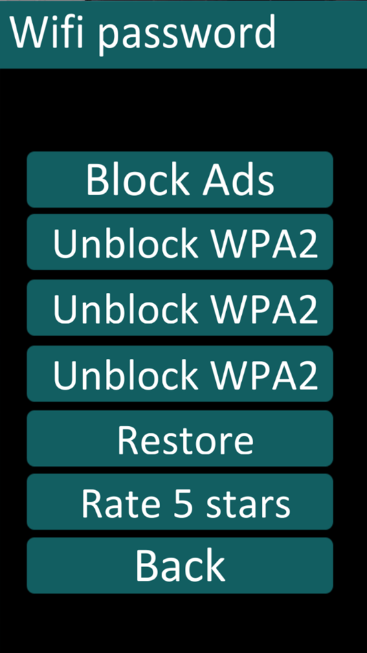 Wifi password 2 - 1.0 - (iOS)