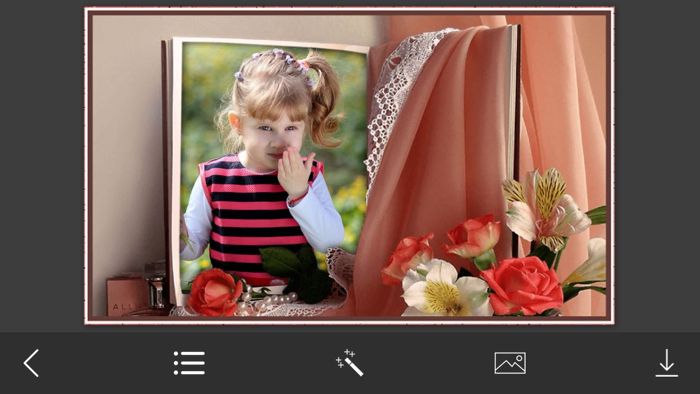 Book Photo Frame - InstaFramePic Editor