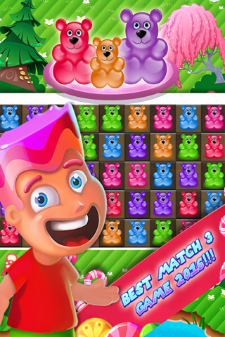 Gummy Mania - Match 3 Magic Candy Drop Treats Blaster Blitz Mania screenshot 2