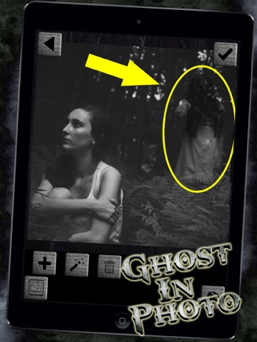 Ghost in Photo! - Super Scary Studio Editor and Ghost Radar with Horror Spirit Camera Stickers iPad screenshot