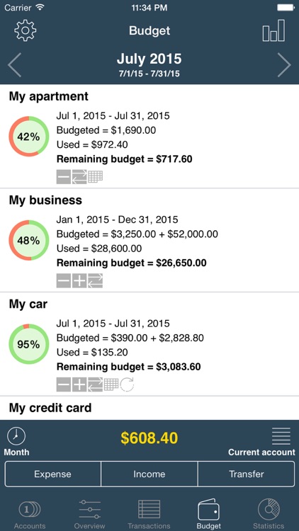My Budget Book screenshot-3