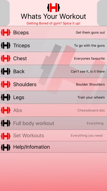Whats My Workout