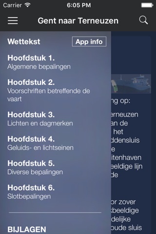 Scheepvaartreglement Gent Terneuzen - Zeeweer screenshot 3