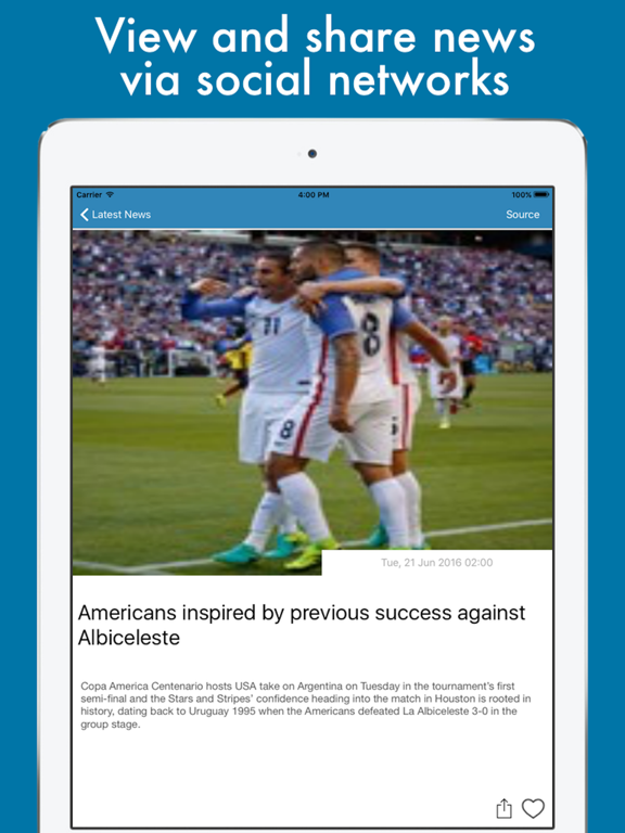 Screenshot #6 pour Football News - Worldwide Edition