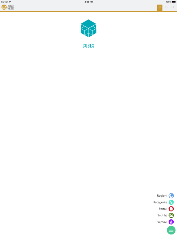 Brze vesti iPad screenshot 4 - News app