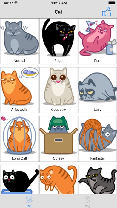 Screenshot #1 pour Chats et chiens sonores