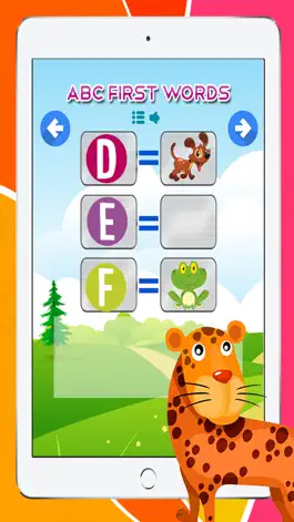 Game screenshot ABC First Words Puzzles for Toddlers and Kids hack