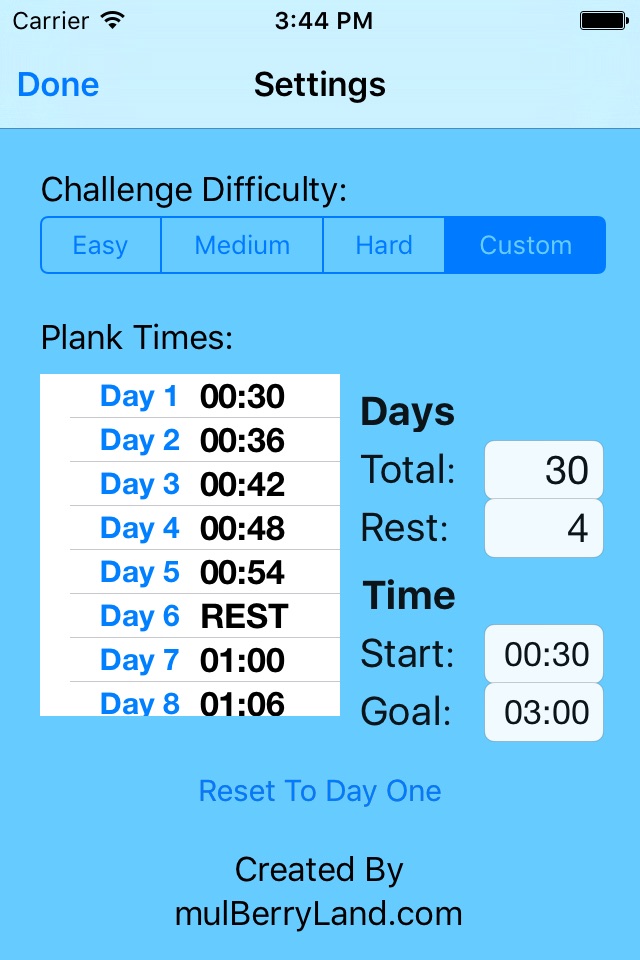Plank Challenge screenshot 2