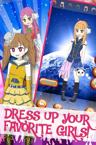 AKB0048 Anime Dress-Up Games For Girls - Love School Idol Makeover Salon screenshot 3