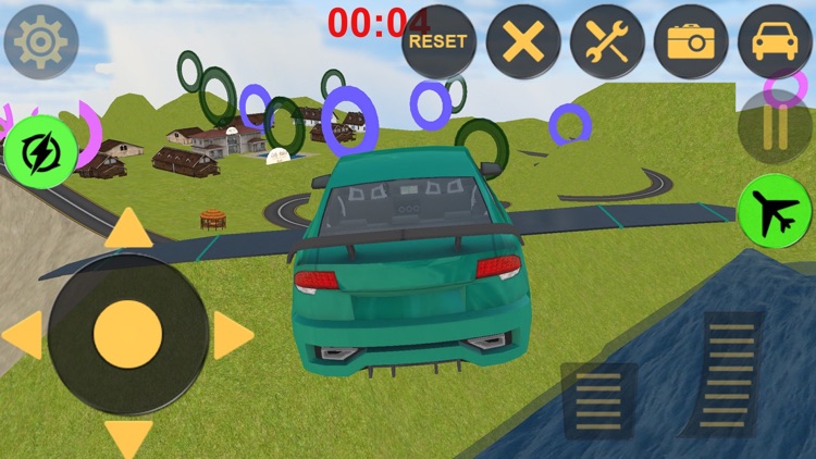 Flying Muscle Car simulator