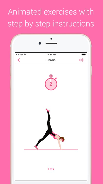 Cardio Workout - Your Daily Personal Fitness Trainer for burning calories and building endurance