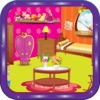 プリンセスルームの装飾 - リトル赤ちゃんの女の子の部屋のデザインと変身アートゲームアイコン
