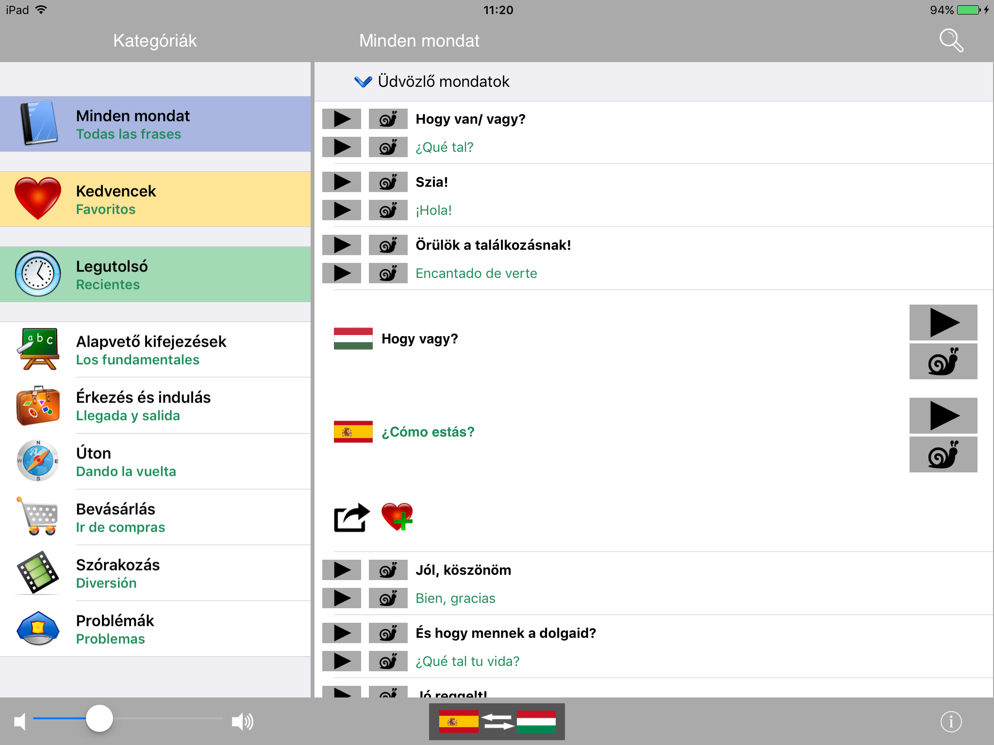 Magyar / Spanyol kifejezéstár - Spanish / Hungarian phrasebook - Multiphrasebook