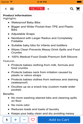 SCME Baby Products screenshot 4