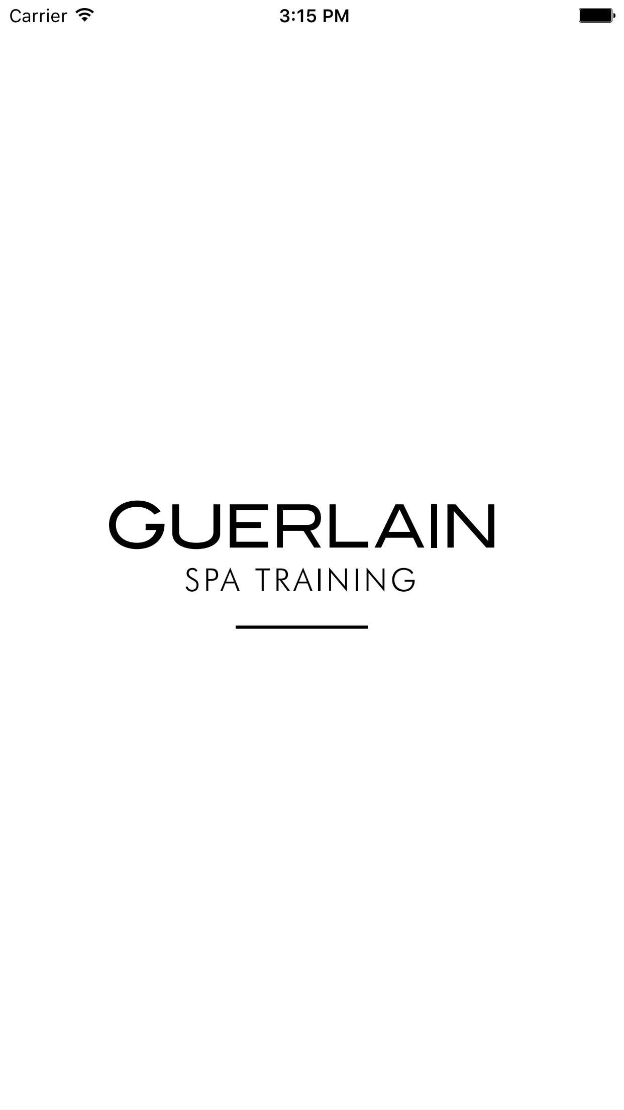 Guerlain SPA Training