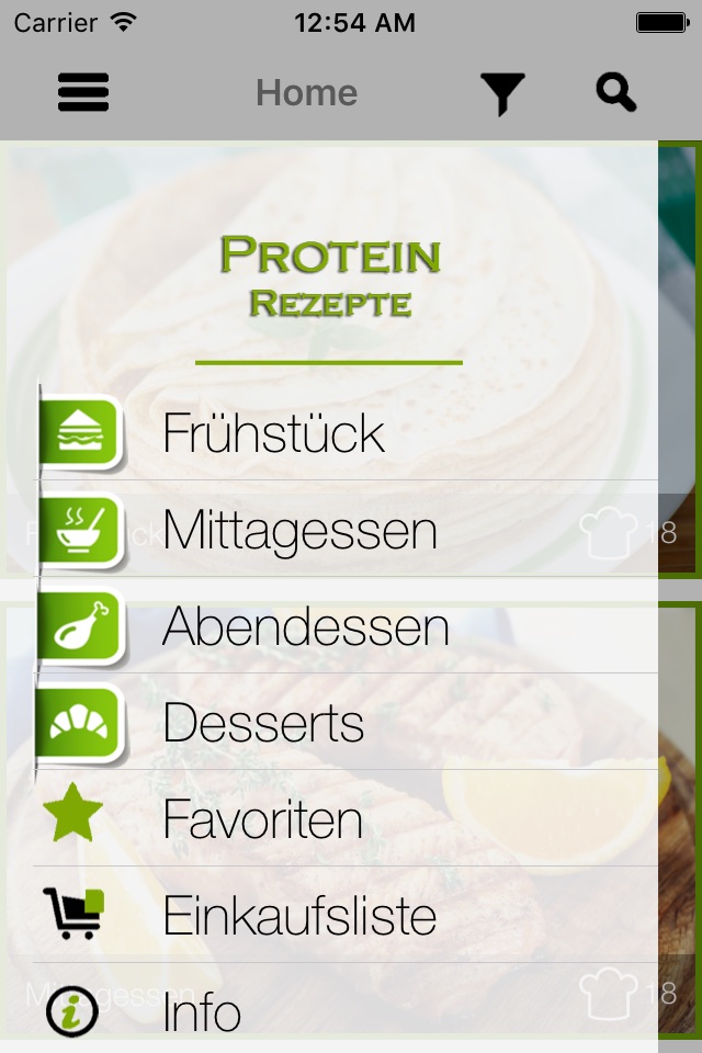 Protein Rezepte - Dein Fitness Rezept mit viel Eiweiß screenshot 3