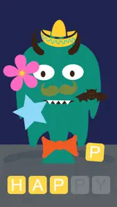 Kids Emotions - Toddlers learn first words with cute Monsters screenshot #4 for iPhone