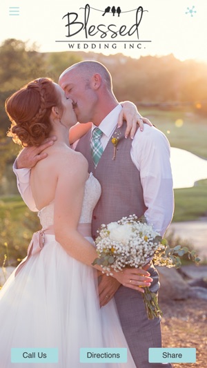 Blessed Wedding Photo