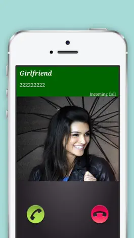 Game screenshot Girlfriend Calling Телефон Real розыгрыши. Подруга Смешные вызова. apk