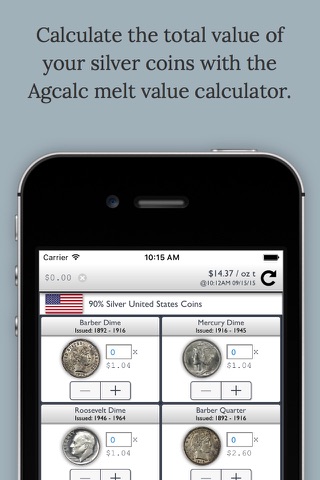 Silver Calculator screenshot 2