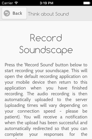 Think About Sound - náhled