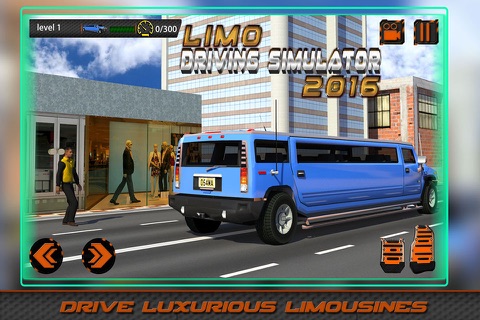 Limo Driving Simulator 2016 screenshot 4