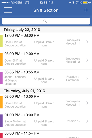 Work Center : Shift Scheduling & Staff Scheduling Manager screenshot 2