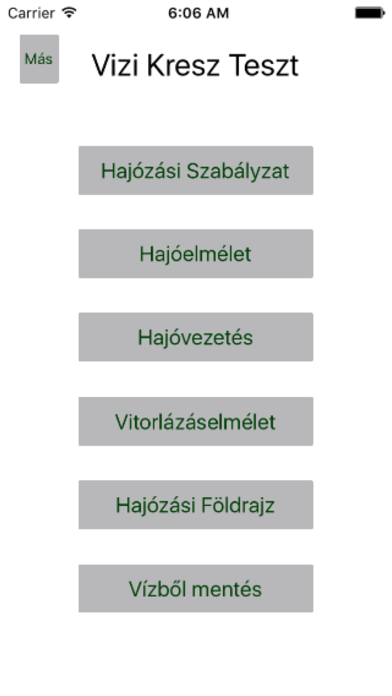 How to cancel & delete Vizi Kresz Teszt from iphone & ipad 1