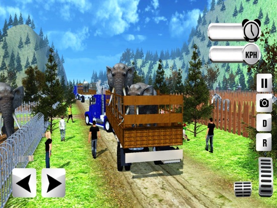 Angry Animal Police Drive Duty iPad screenshot
