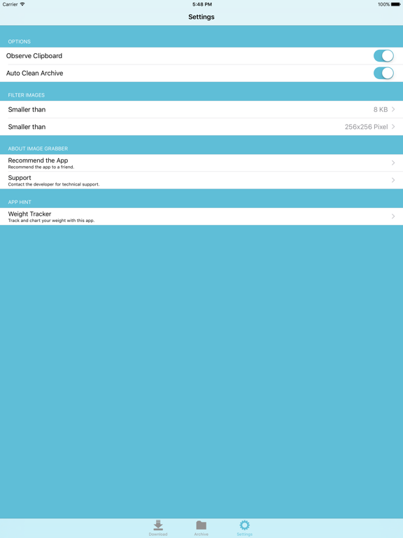 Screenshot #6 pour Image Grabber - download multiple images