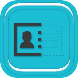 Business Card Maker App app icon