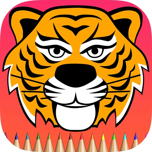 The Tiger Coloring Book: Learn to draw and color cheetah, panther and more iOS App