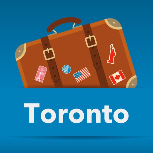 Toronto offline map and free travel guide icon