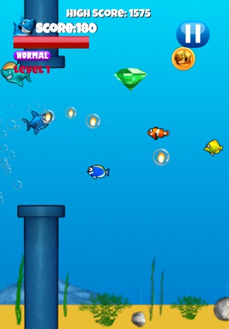 Jumpy Shark - Underwater Action Game For Kidsのおすすめ画像2