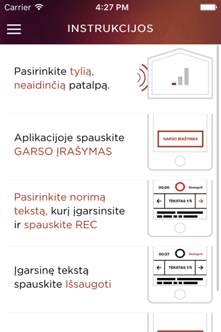 Garso Architektūra screenshot 2