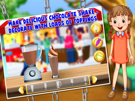 Chocolate Sweet Shop – Make sweets & strawberry cocoa desserts in this chef adventure game iPad screenshot