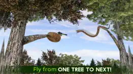real flying snake attack simulator: hunt wild-life animals in forest iphone screenshot 1