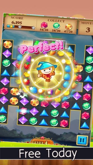 Cute Jewels Star Match 3 Free 2016 Edition(圖3)-速報App