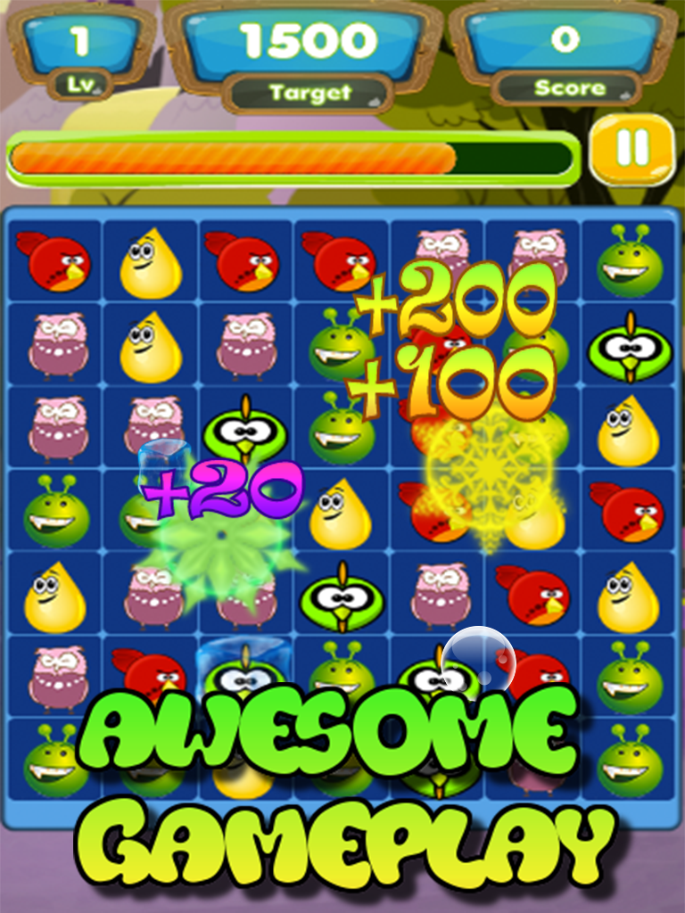 Furious Birds Match Puzzle screenshot 4
