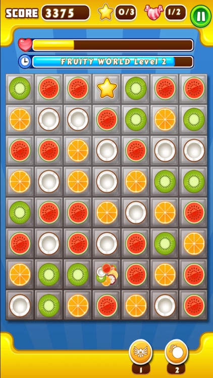 Fruity Word Mission Match 3