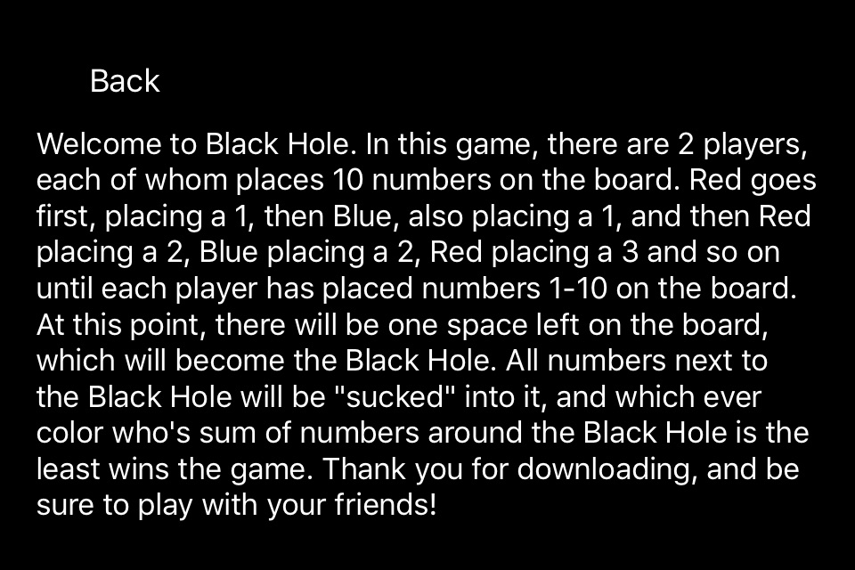 The Black Hole Game screenshot 4