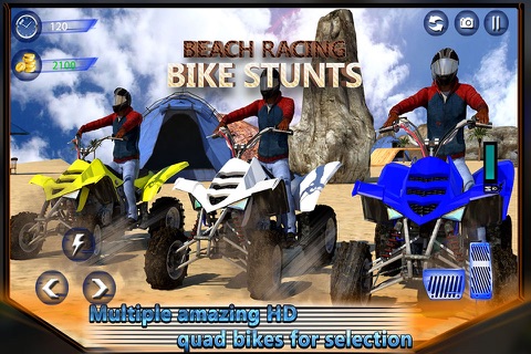 Beach Racing: Bike Stunts screenshot 2