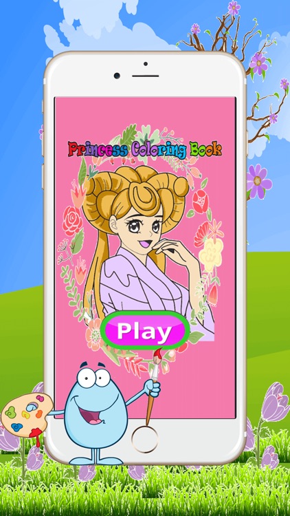 Games Princess Coloring Page : Painting For Kids Free