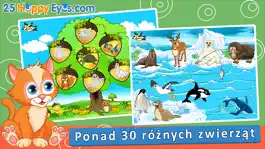 Game screenshot Wesołe zwierzęta - edukacyjne gry układanki,dzieci mod apk
